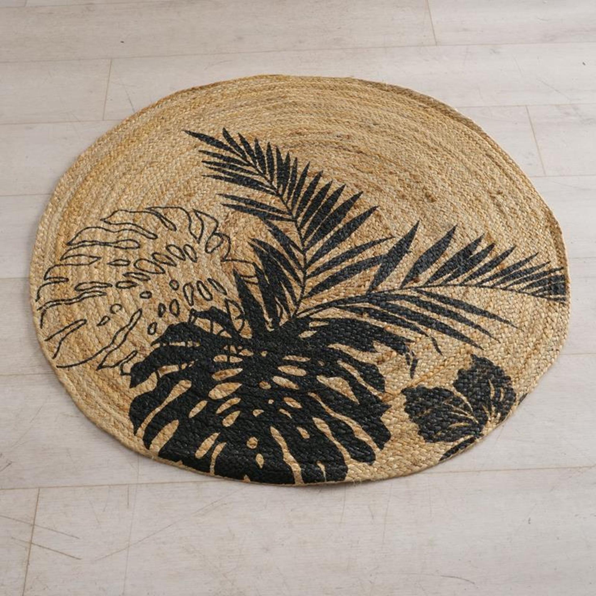 Boltze Heimteppich Botanicalo ø92cm
