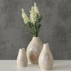 Boltze Home Vase Stona Steingut Set a 3 H8 11 12cm