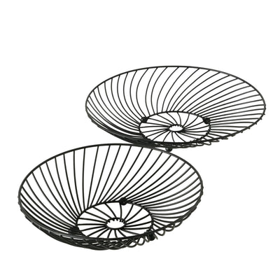Boltze Home Schüssel Tabea Metall 2er Set ø25 28cm