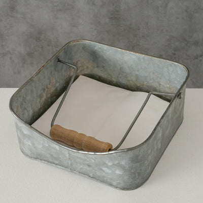 Boltze Home Serviettenhalter Jackson Zink 18x18x7cm