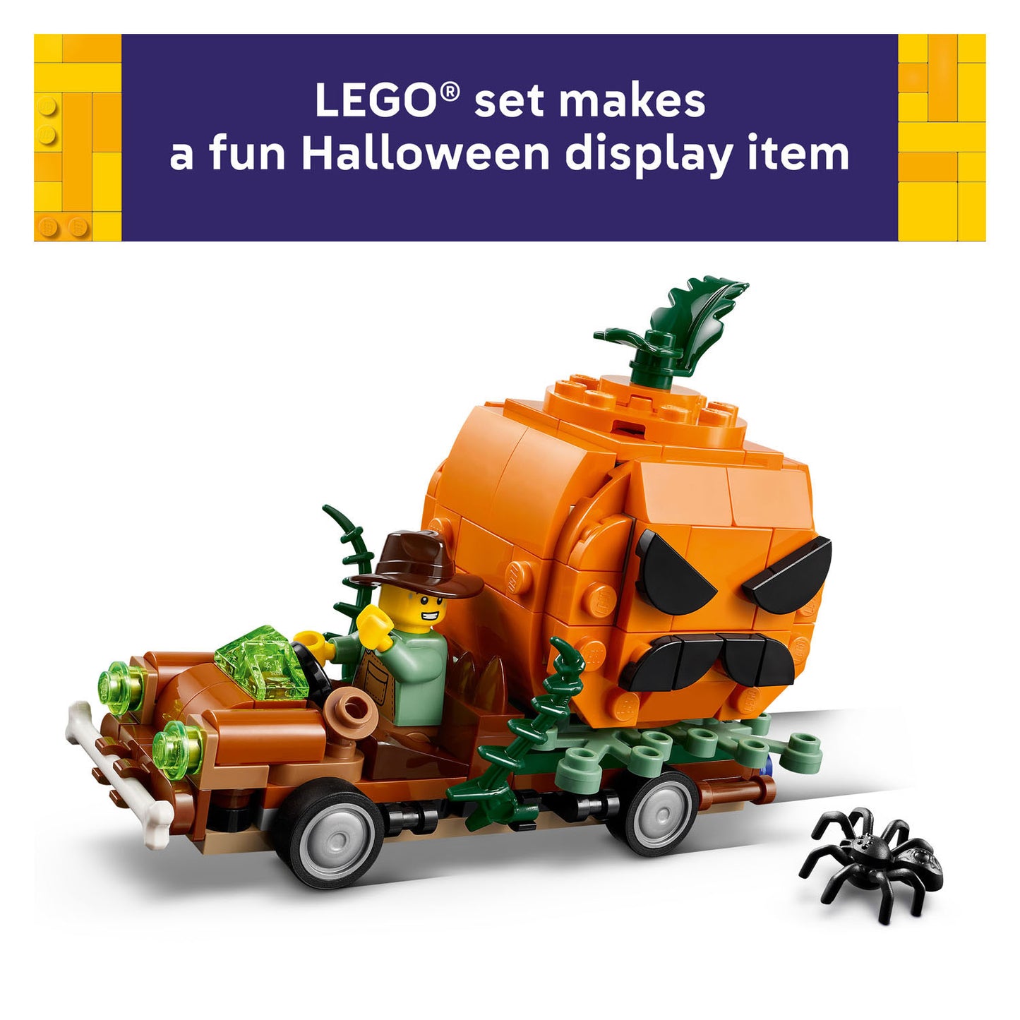 Lego Halloween 40822 – gruseliger Kürbis-Truck