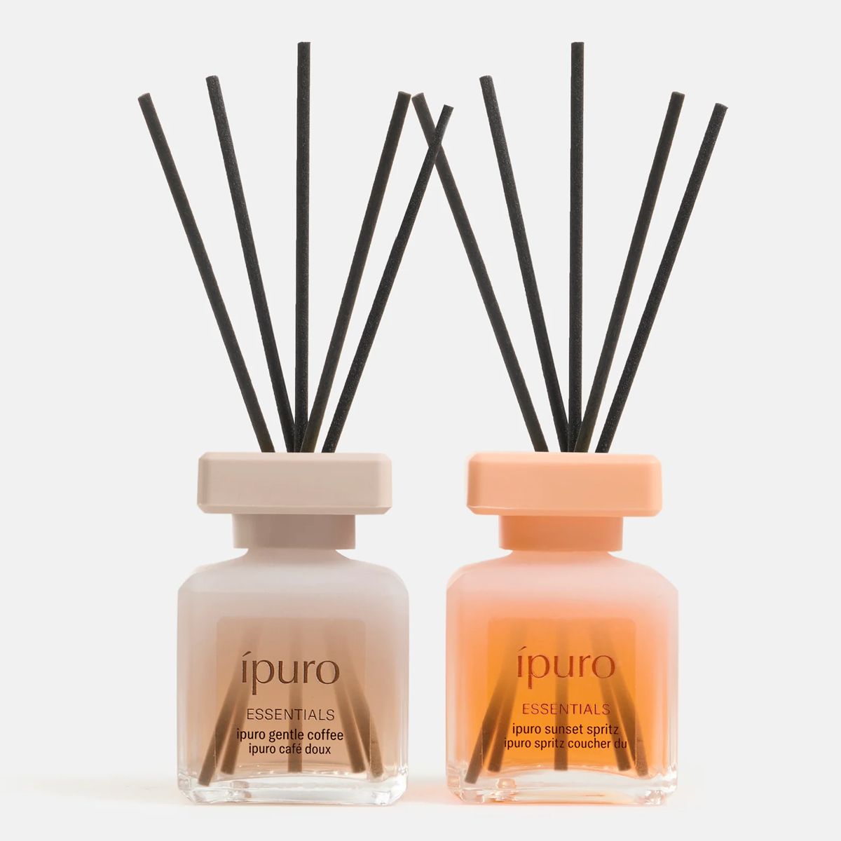 Ipuro Duftdiffusor-Set, sanfter Kaffee-Sonnenuntergang-Spritz, 2 x 50 ml