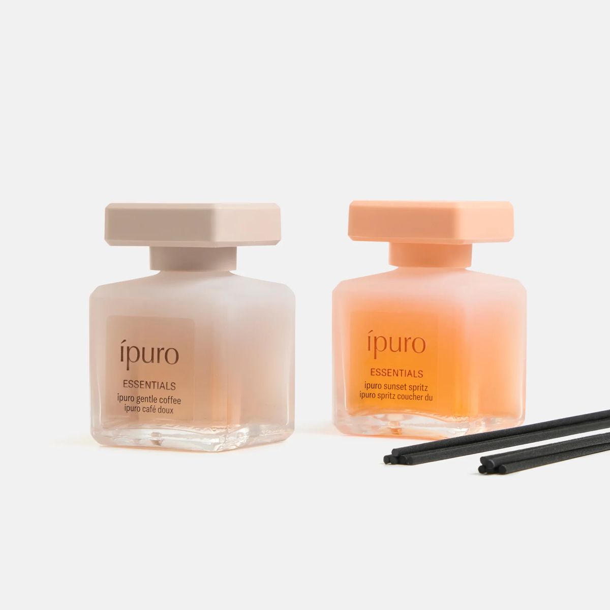 Ipuro Duftdiffusor-Set, sanfter Kaffee-Sonnenuntergang-Spritz, 2 x 50 ml