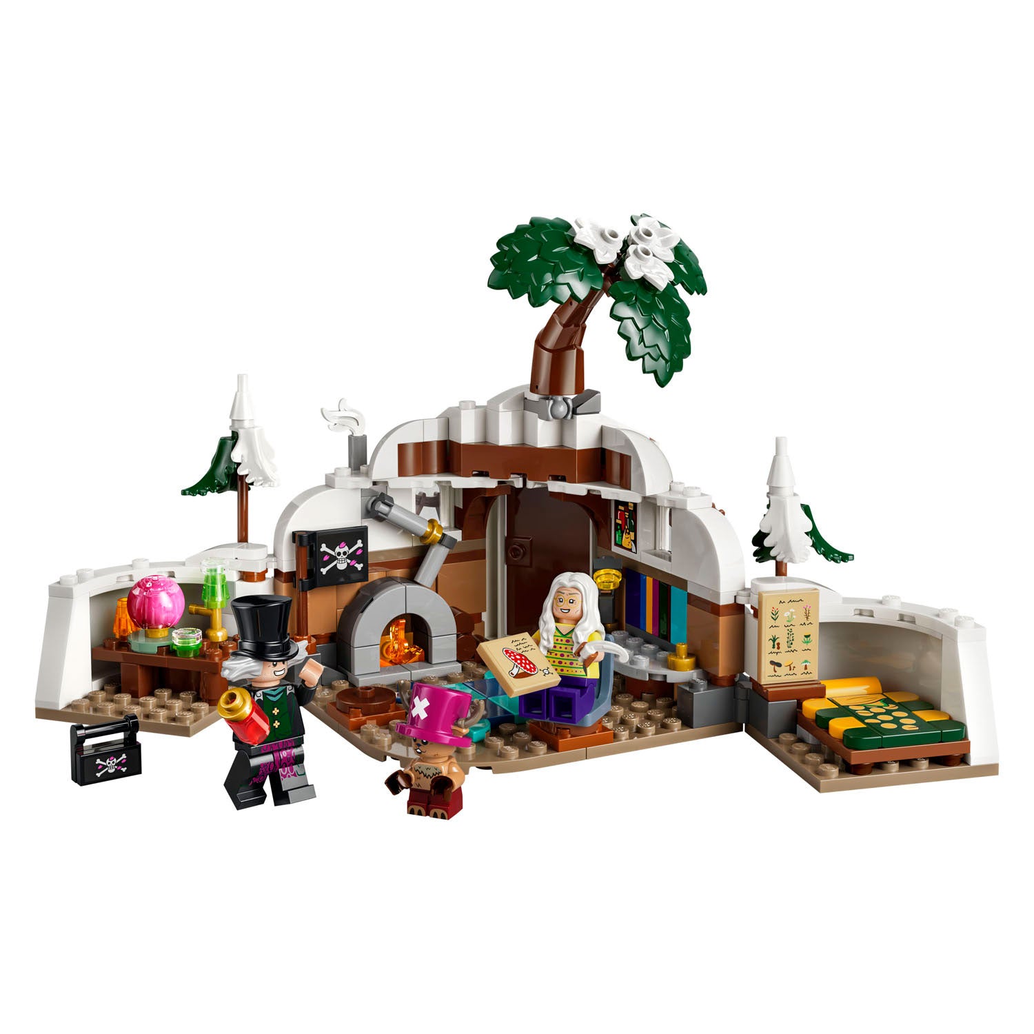 Lego One Piece The Lair of Dr. Hiriluk Pirates Bausatz für Kinder 75641