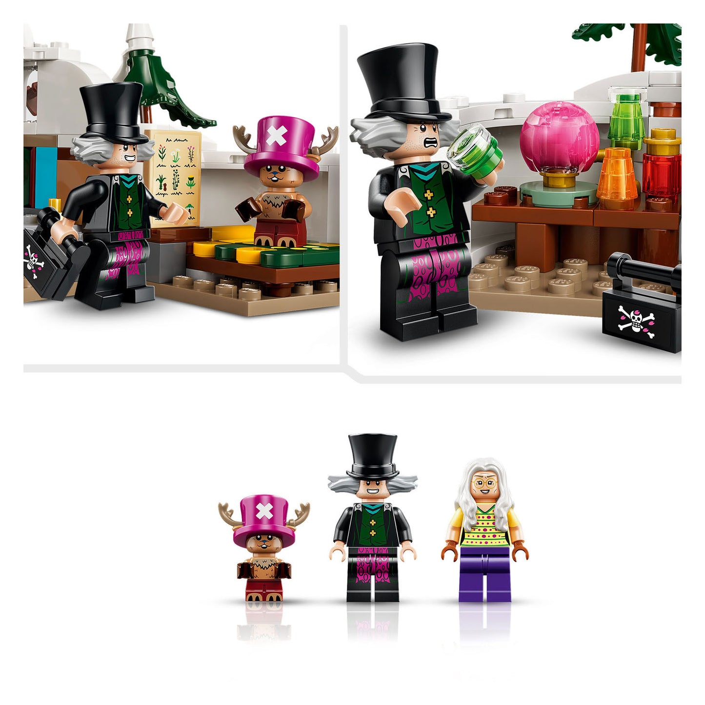 Lego One Piece The Lair of Dr. Hiriluk Pirates Bausatz für Kinder 75641