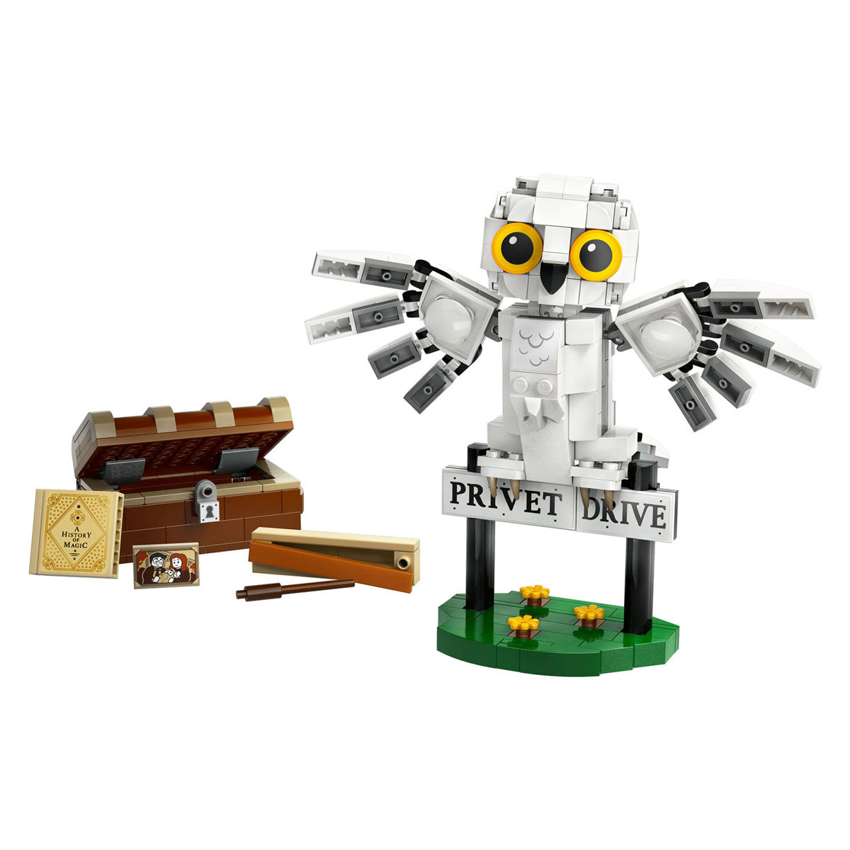 LEGO 76425 Harry Potter Hedwig in Ligusterlaan 4