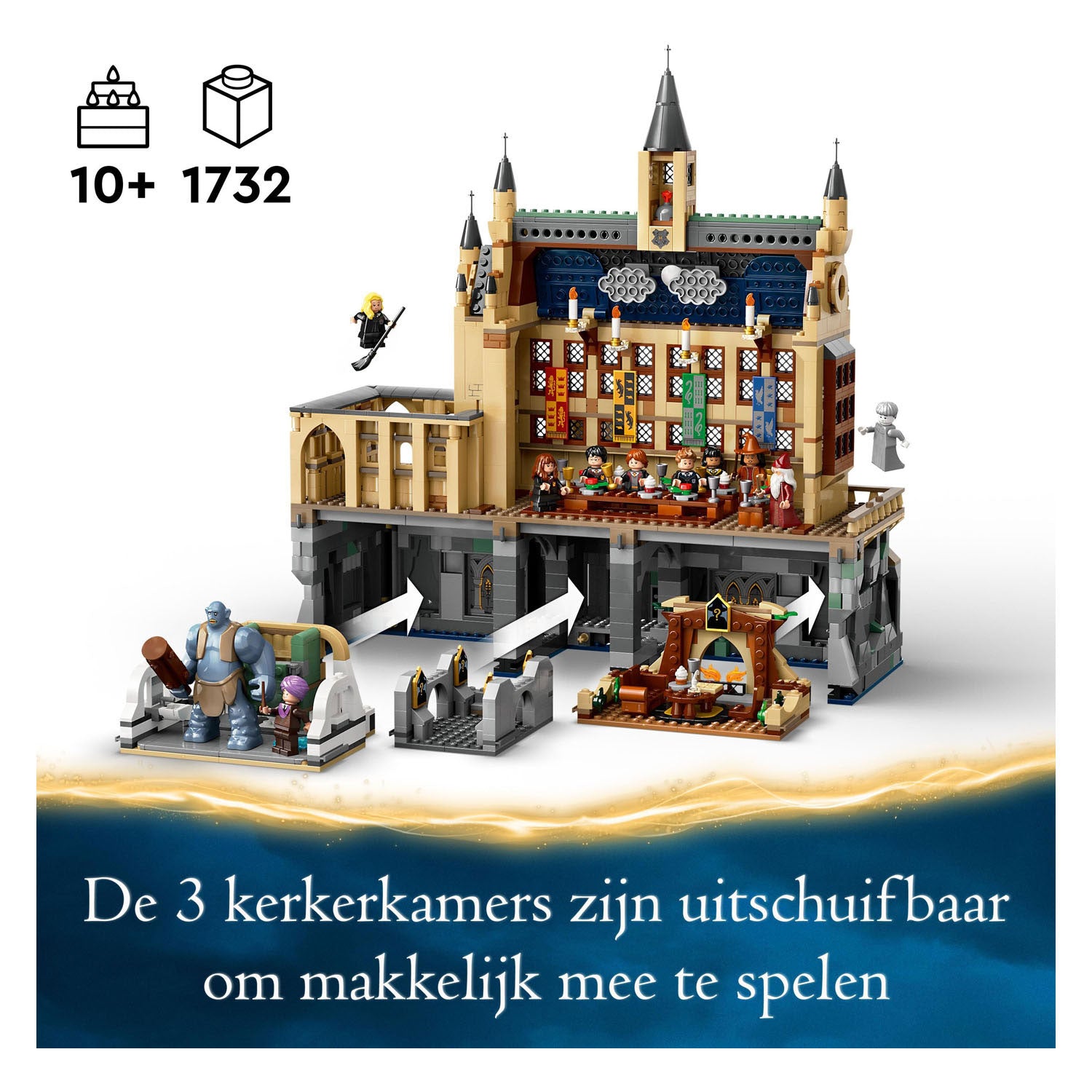LEGO 76435 Harry Potter Castle Hogwarts die große Halle