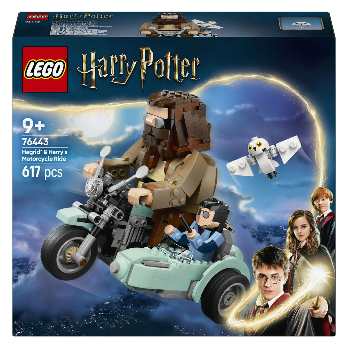 LEGO 76443 Harry Potter Hagrid und Harrys Fahrt mit dem Motorrad