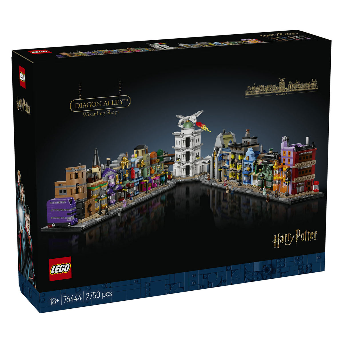 LEGO 76444 Harry Potter de Wegisweg magische Geschäfte