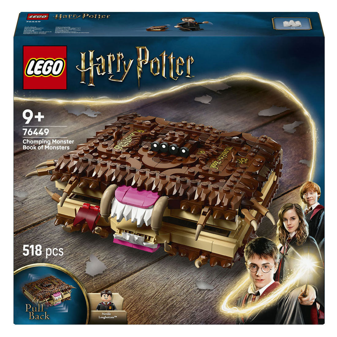 Lego 76449 Harry Potter Das monströse Monsterbuch