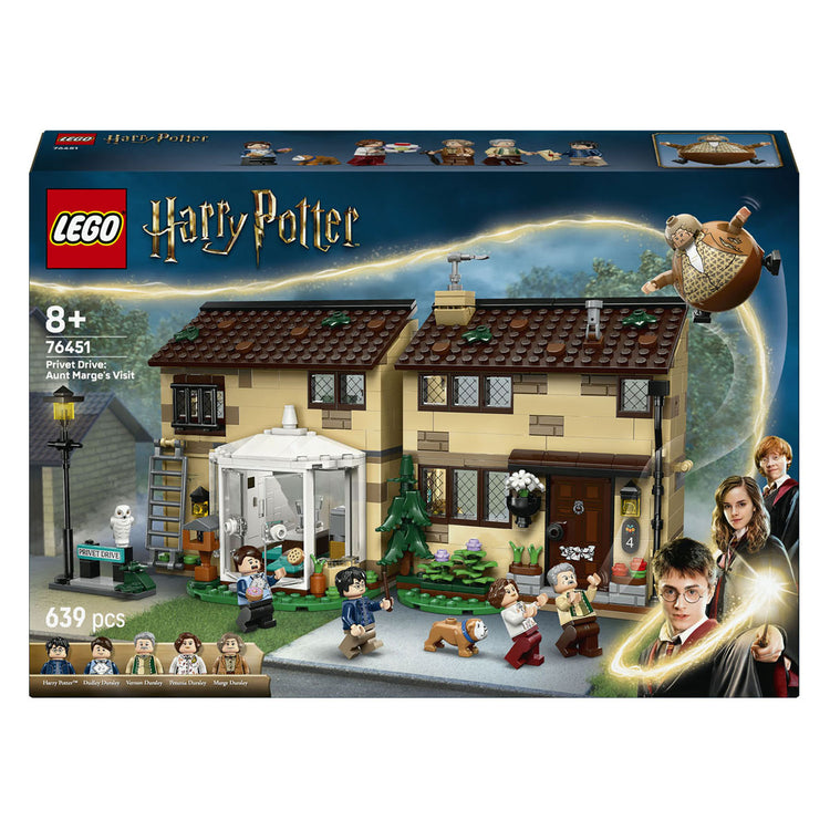 Lego Harry Potter 76451 Ligusterlaan Besuch von Tante Margot