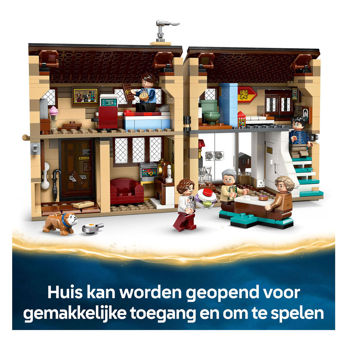 Lego Harry Potter 76451 Ligusterlaan Besuch von Tante Margot