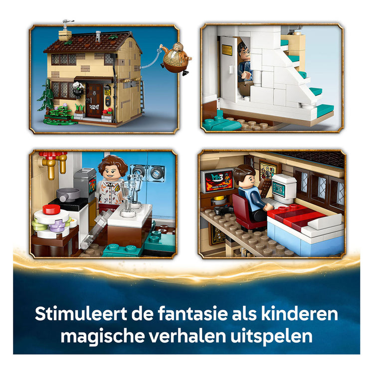 Lego Harry Potter 76451 Ligusterlaan Besuch von Tante Margot
