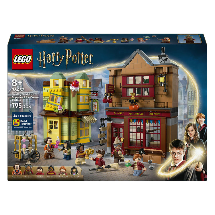 LEGO 76452 Harry Potter Zwik Bandage Zwerkbalpaleis und Eisdiele