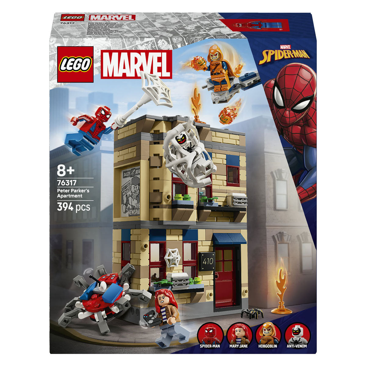 Lego Marvel 76317 Peter Parkers Apartment