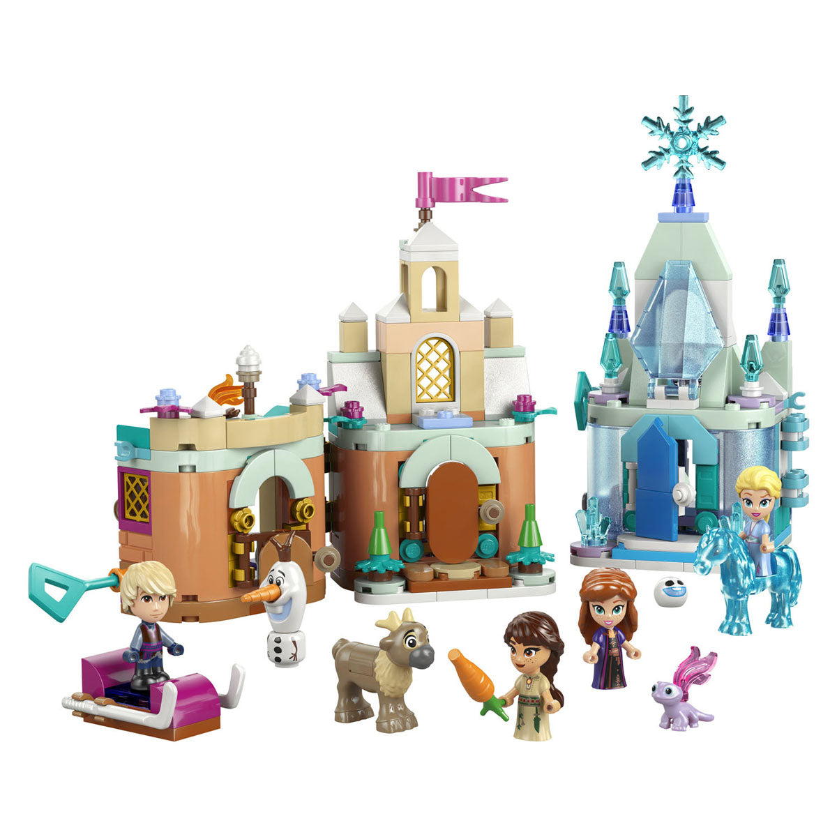 Lego Disney Princess 43278 Mini-Schloss Arendelle und Elsas Eispalast