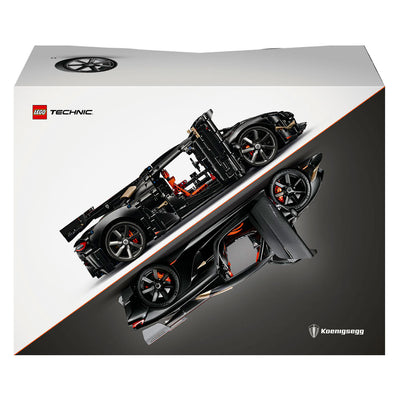 Lego® Technic Koenigsegg Sadair's Spear Megacar – technisches Bauset für Erwachsene – 42232