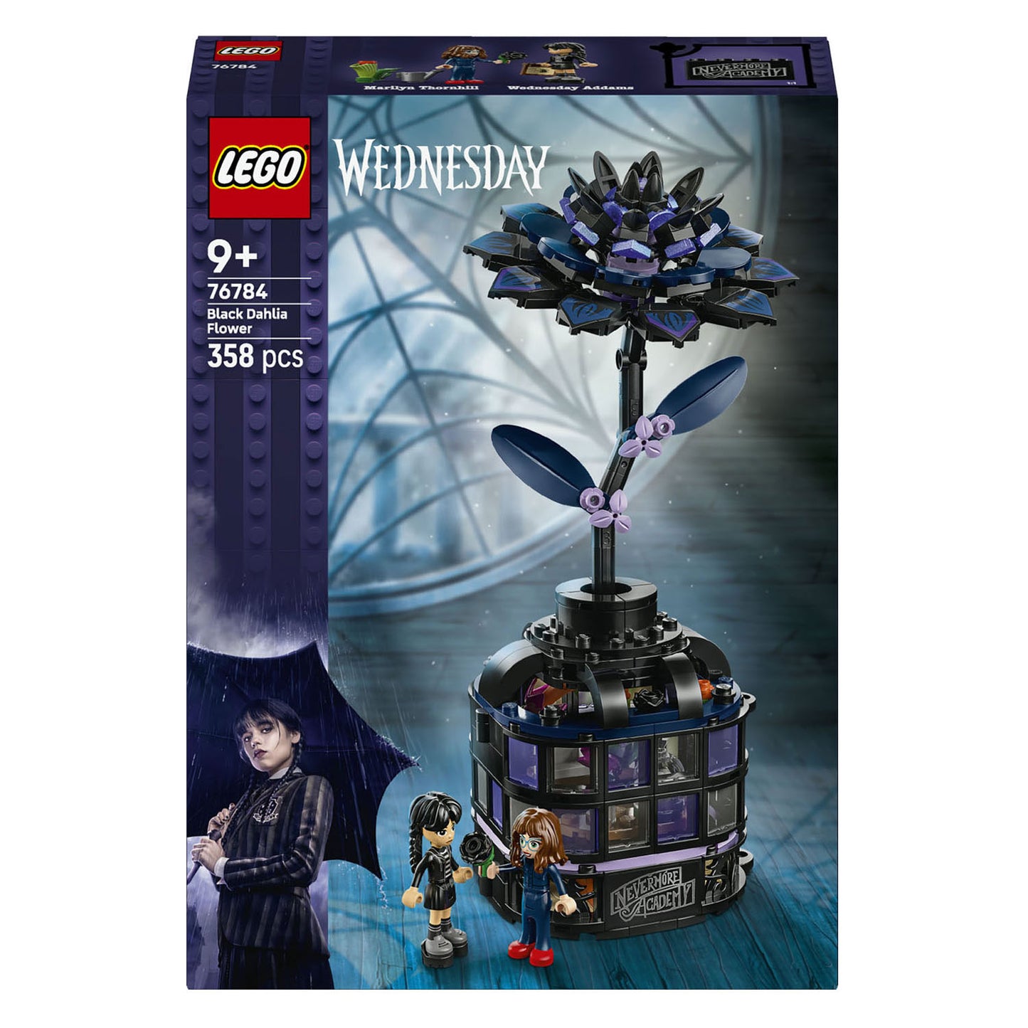 Lego 76784 Mittwoch, schwarze Dahlie