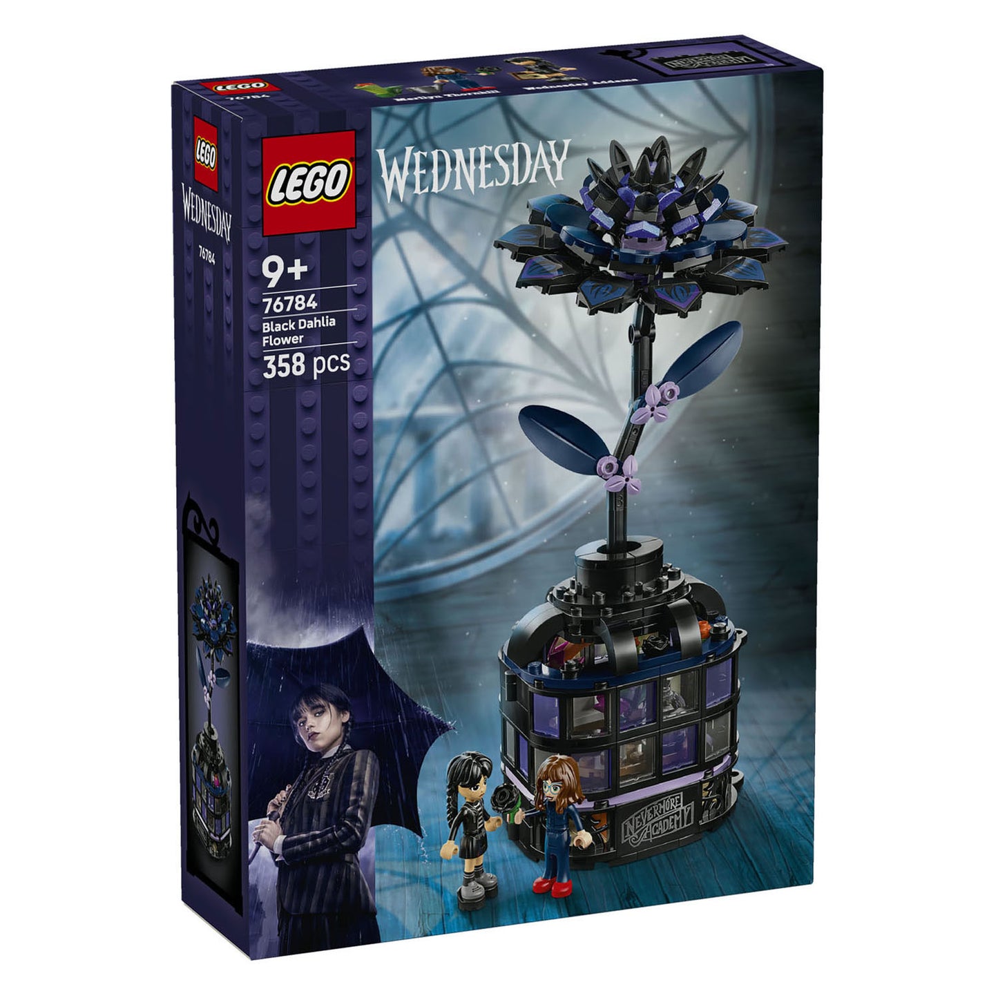 Lego 76784 Mittwoch, schwarze Dahlie