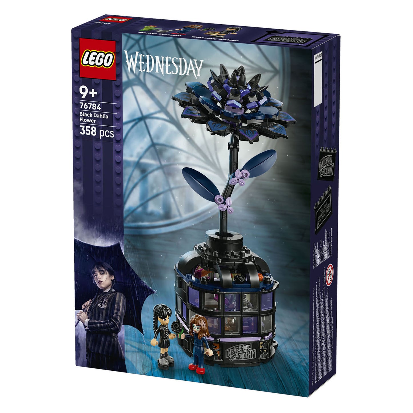 Lego 76784 Mittwoch, schwarze Dahlie