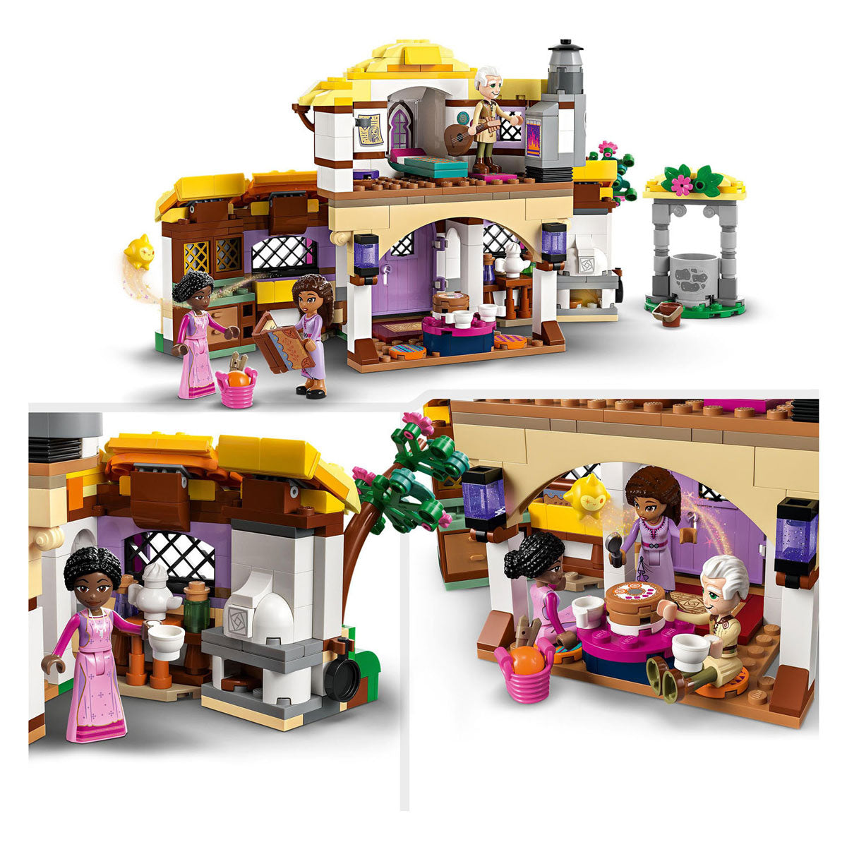 Lego Disney - Ashas Haus-Konstruktionsspielzeug (43231)