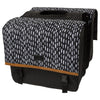 Fastrider Nara Doppel-Fahrradtasche Trend schwarz