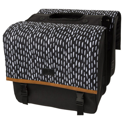 Fastrider Nara Doppel-Fahrradtasche Trend schwarz