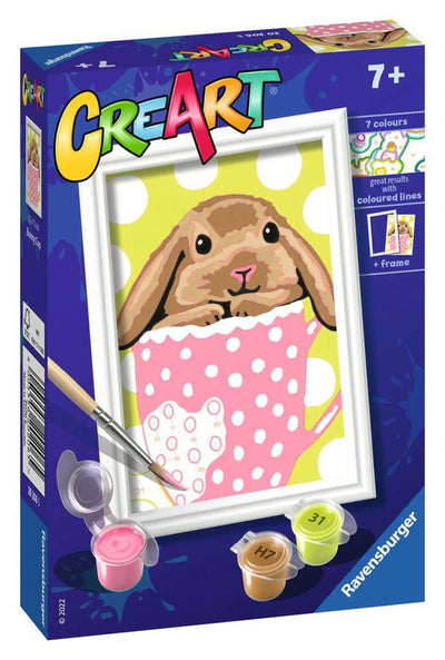 Ravensburger Kreart Gemälde von Nummer Konijntje Cup