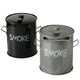 Boltze Home Storm Aschenbecher Lixo 18x17x18cm