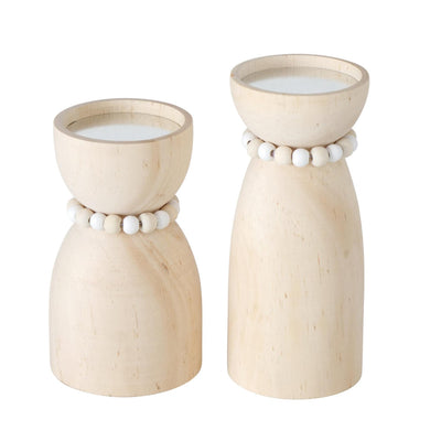 Boltze Home Kerzenständer Kianos 2-teiliges Set H14 17cm
