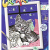 Ravensburger Kreart Painting von Number Sleepy Kätzchen