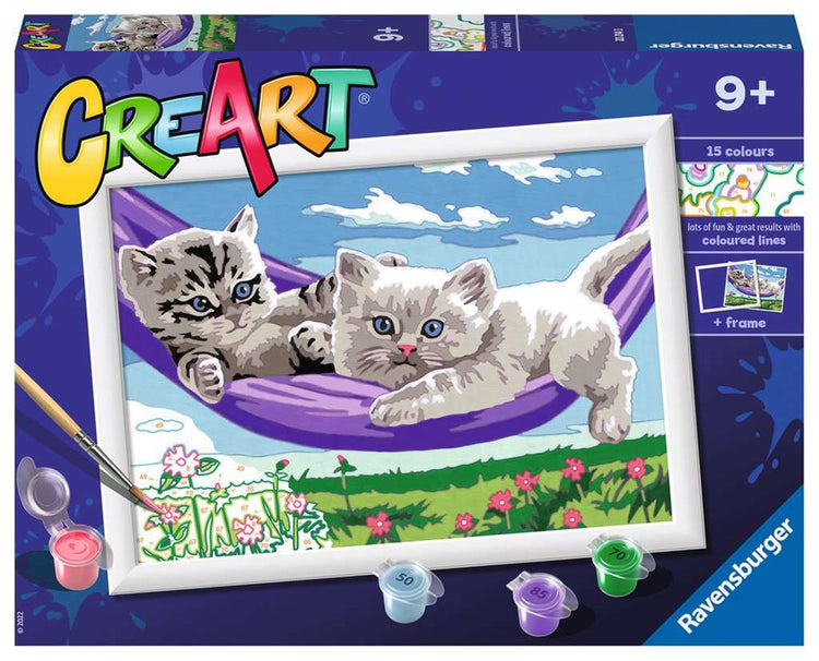 Ravensburger Creart Painting bei Number Hängematte Vergnügen