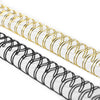 Vaessen creative • Bind Easy Metallkämme 16mm 2:1 Schwarzgold 8 Stk.