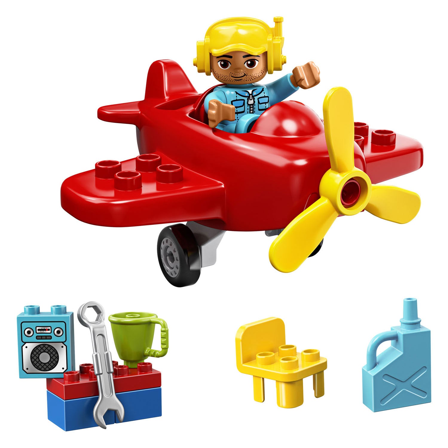 Lego Duplo Stadtflugzeug | 2 Stk