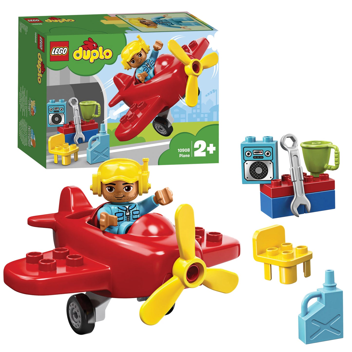 Lego Duplo Stadtflugzeug | 2 Stk