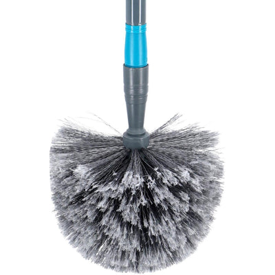 Linea Linea Raagbol + Teleskopstahl 150 cm blau weiß