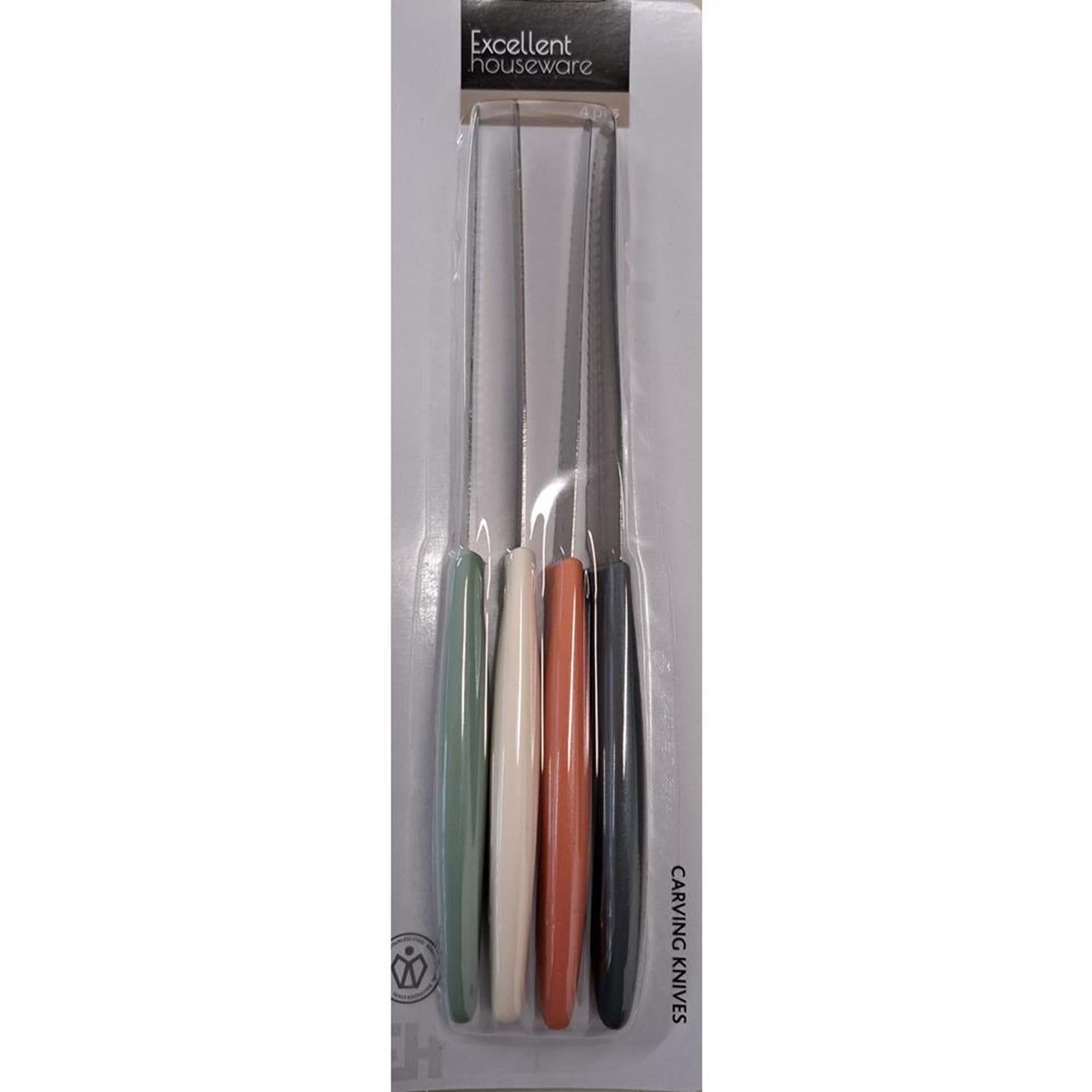 Excellent Houseware Steakmesserset 4-teilig