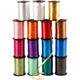 Creativ Company Geschenkband, B: 10 mm, glänzend, verschiedene Farben, 15x250 m 1 Karton