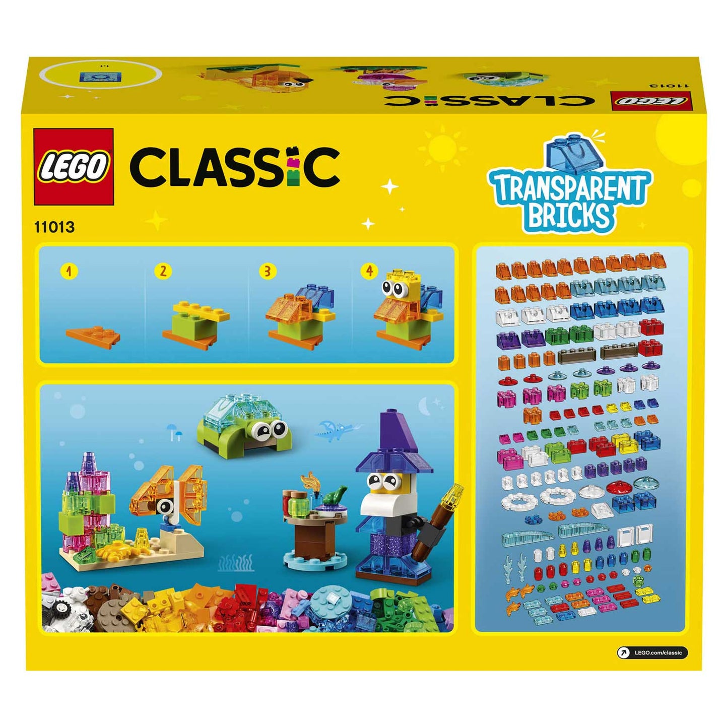 LEGO LEGO 11013 Kreative transparente Steine