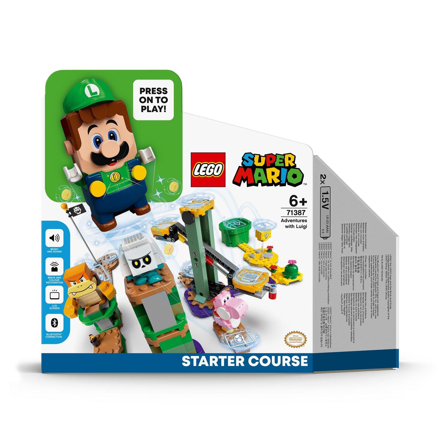 LEGO LEGO Super Mario 71387 Abenteuer mit Luigi Startset