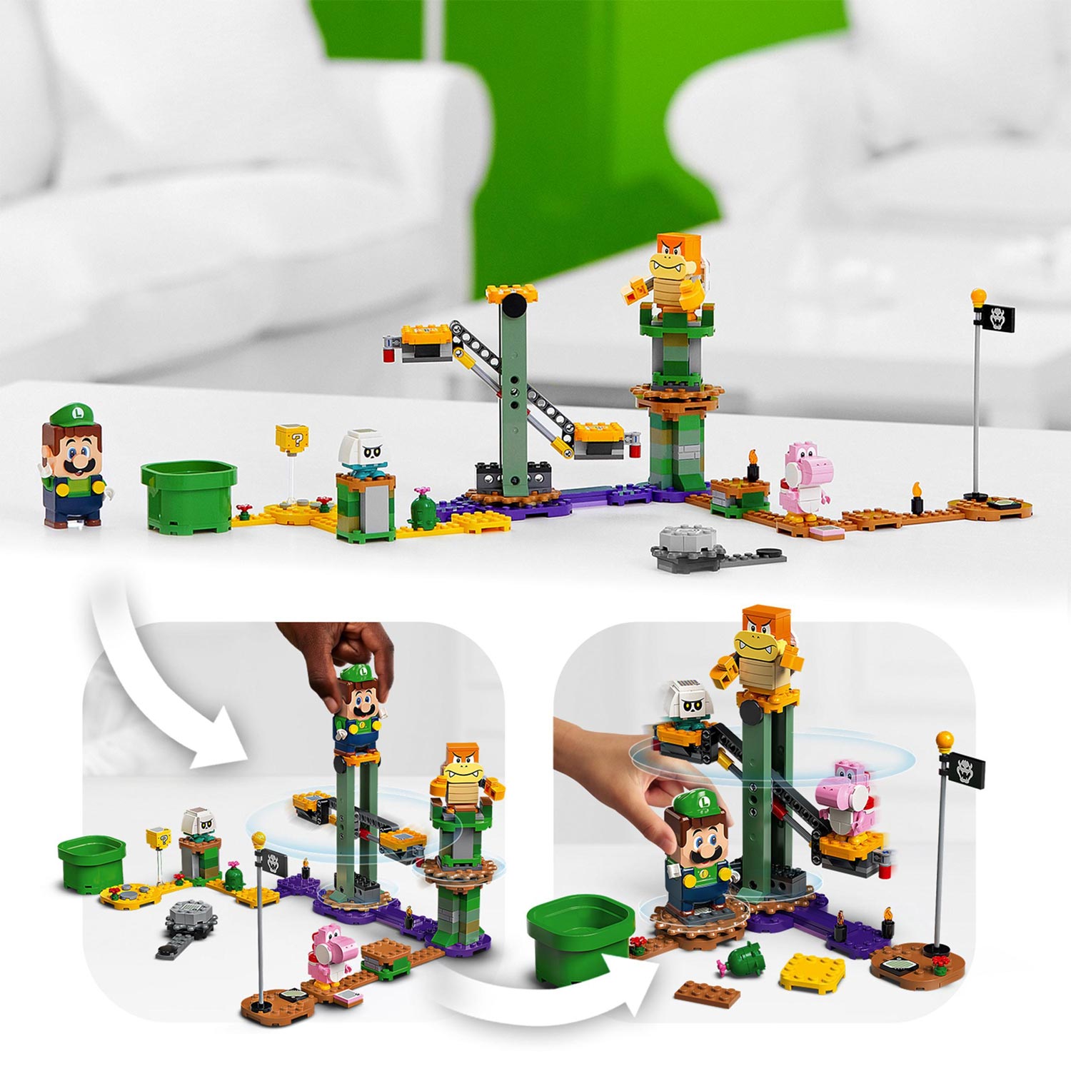 LEGO LEGO Super Mario 71387 Abenteuer mit Luigi Startset