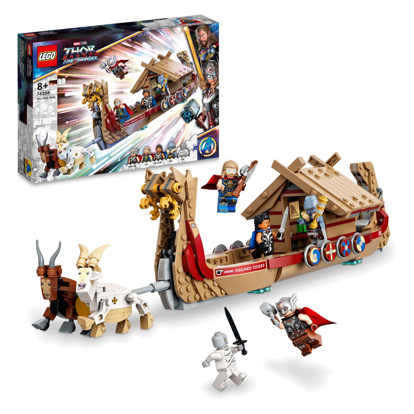 Lego Lego Super Heroes 76208 Das Ziegenschiff