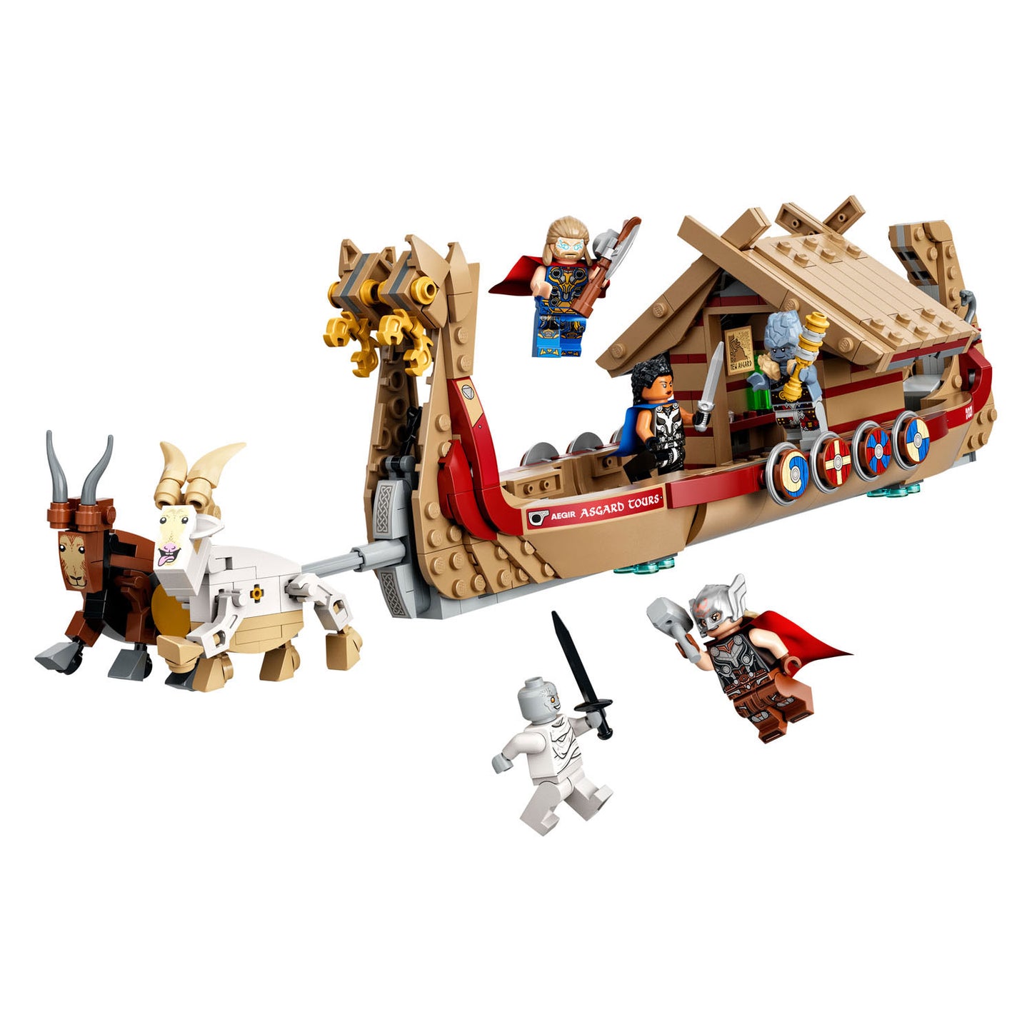 Lego Lego Super Heroes 76208 Das Ziegenschiff