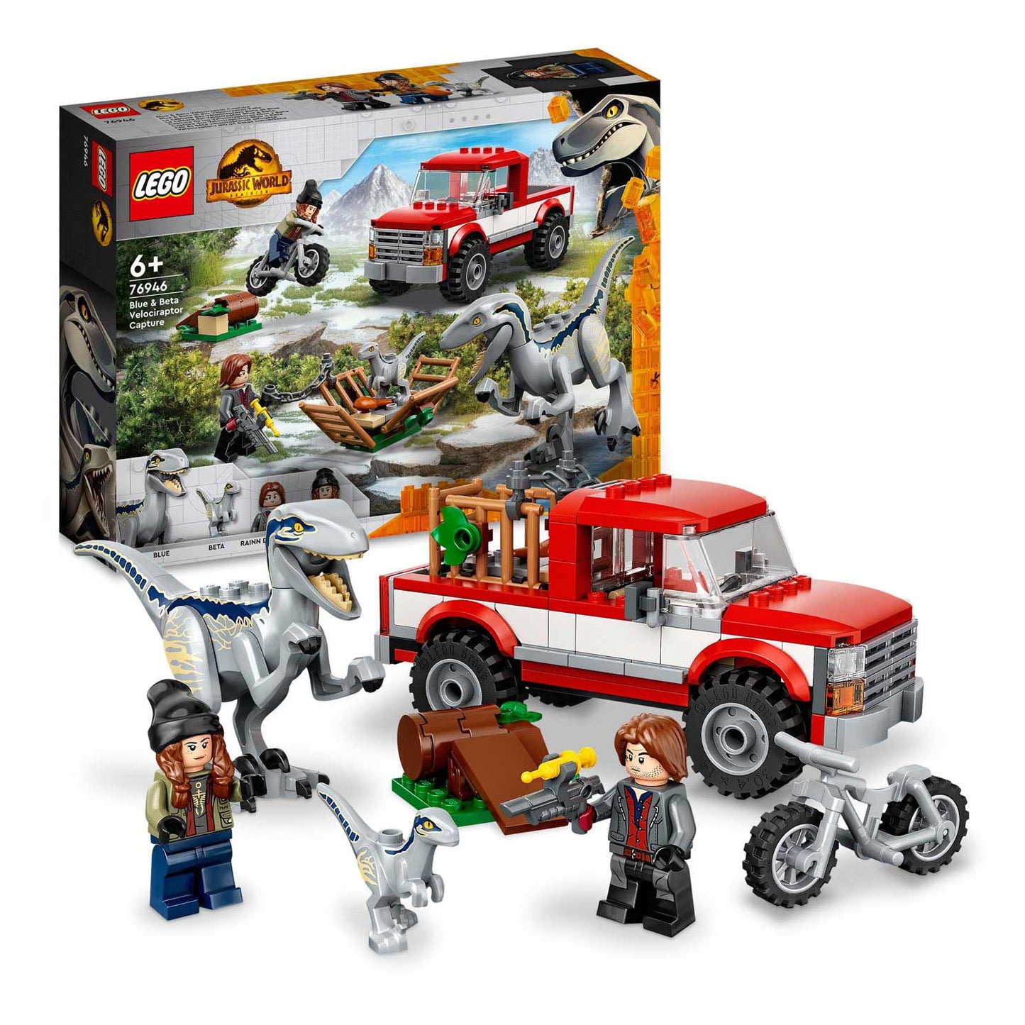 Lego Legojurassic 76946 Blaues Velocirapor