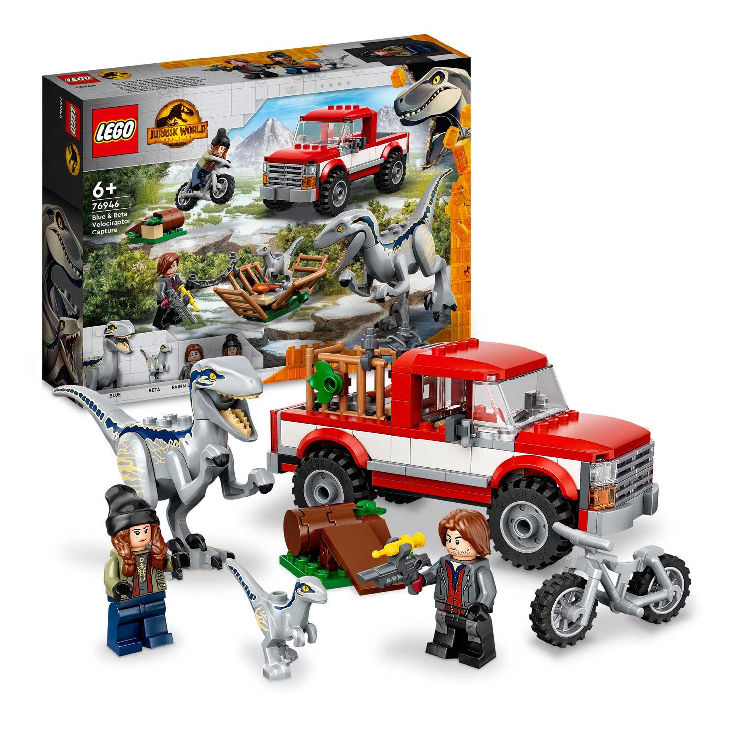 Lego Legojurassic 76946 Blaues Velocirapor