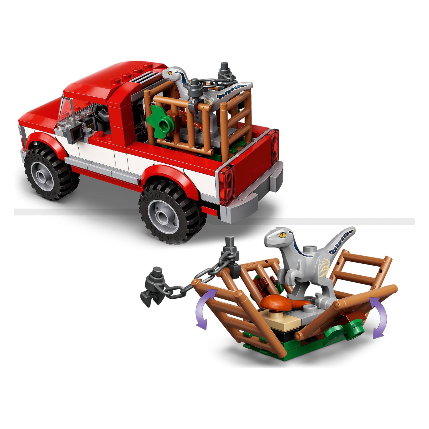 Lego Legojurassic 76946 Blaues Velocirapor