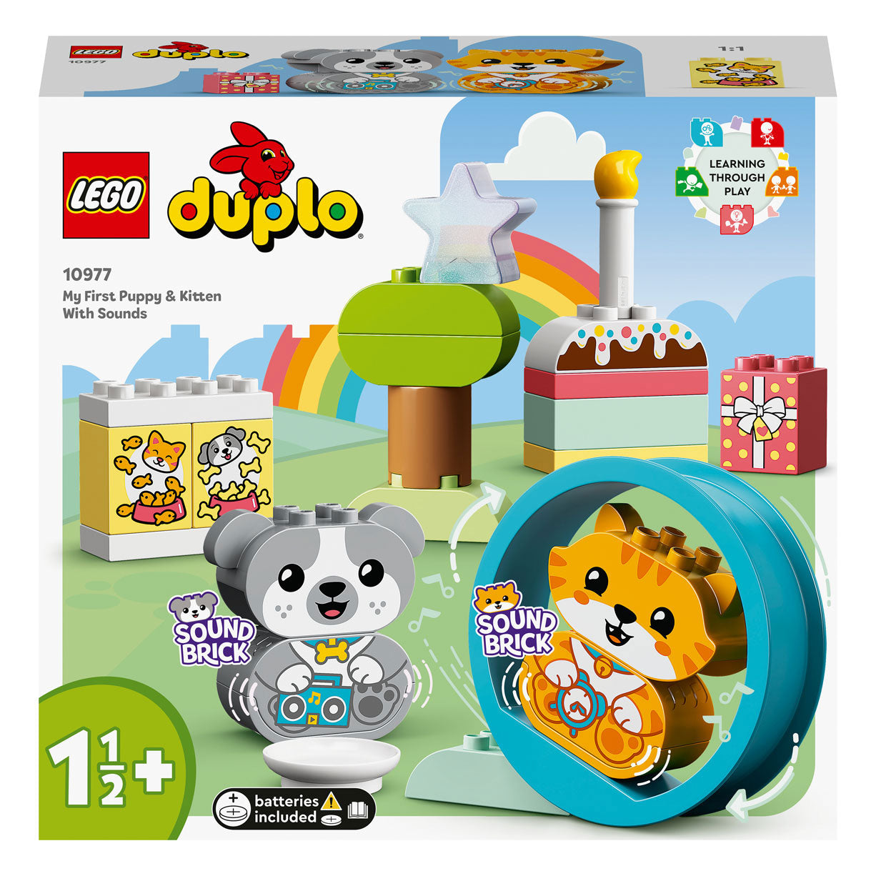 LEGO Duplo Lego Duplo 10977 Mein erstes Welpenkätzchen mit Klängen