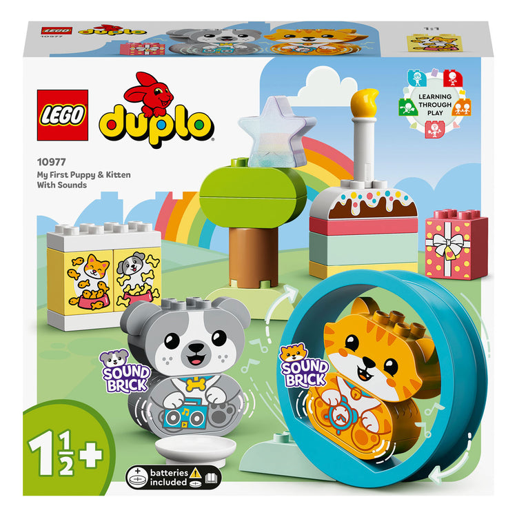 LEGO Duplo Lego Duplo 10977 Mein erstes Welpenkätzchen mit Klängen