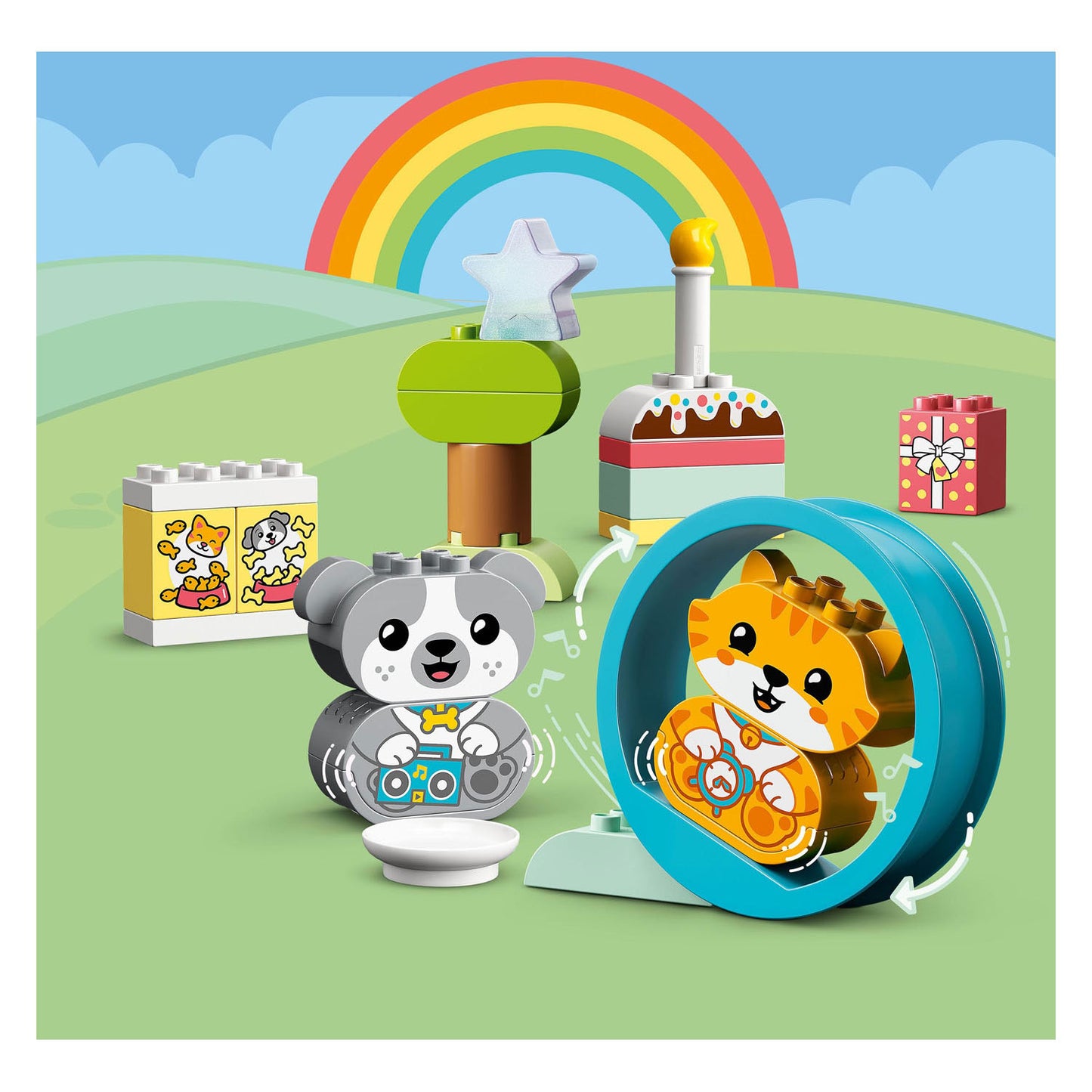 LEGO Duplo Lego Duplo 10977 Mein erstes Welpenkätzchen mit Klängen