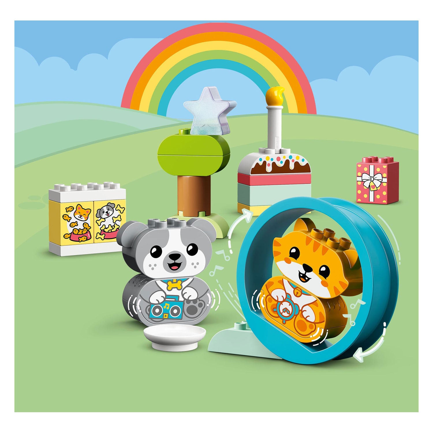 LEGO Duplo Lego Duplo 10977 Mein erstes Welpenkätzchen mit Klängen